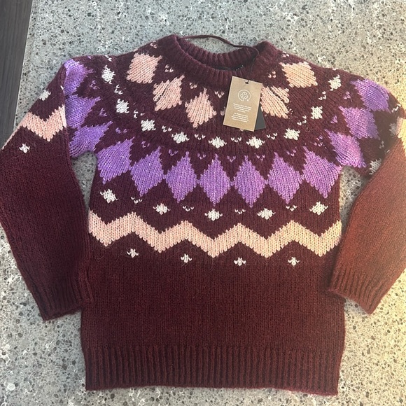 3 Women’s Fair Isle Sweaters, NWT, 1 AE Size S, 2 Vera Moto, S/M, $35 for all - Picture 5 of 9
